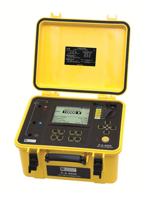 CA6550 程式數(shù)字絕緣測(cè)試儀   