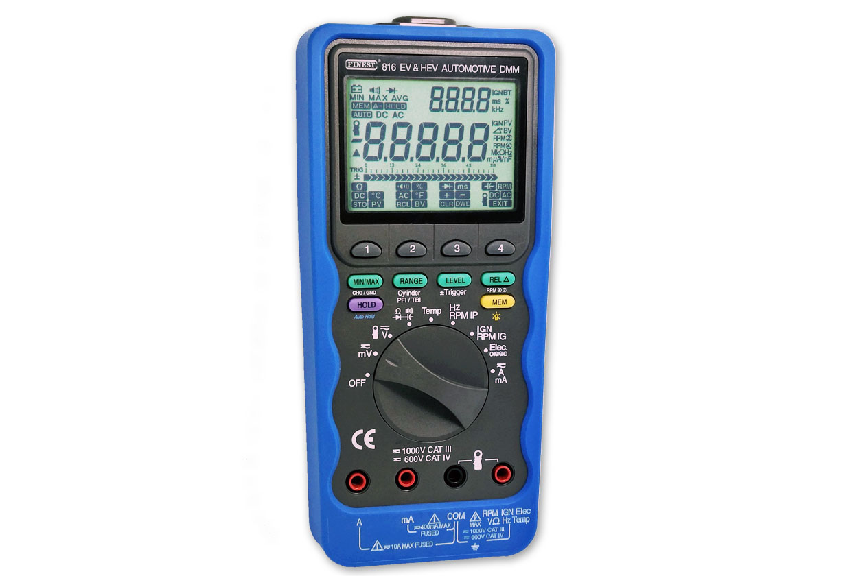 F816電動(dòng)及混合動(dòng)力汽車檢測萬用表
